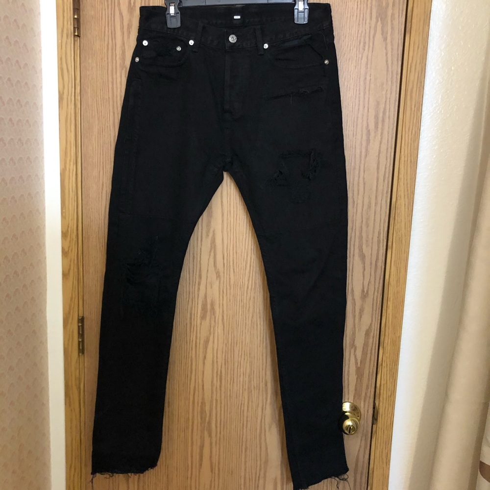 Mr. Completely 2017 destroyed black jeans